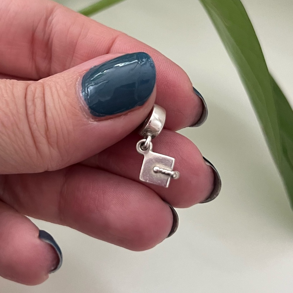 Authentic Pandora Graduation Cap Charm 🎓 925 - Picture 6 of 9
